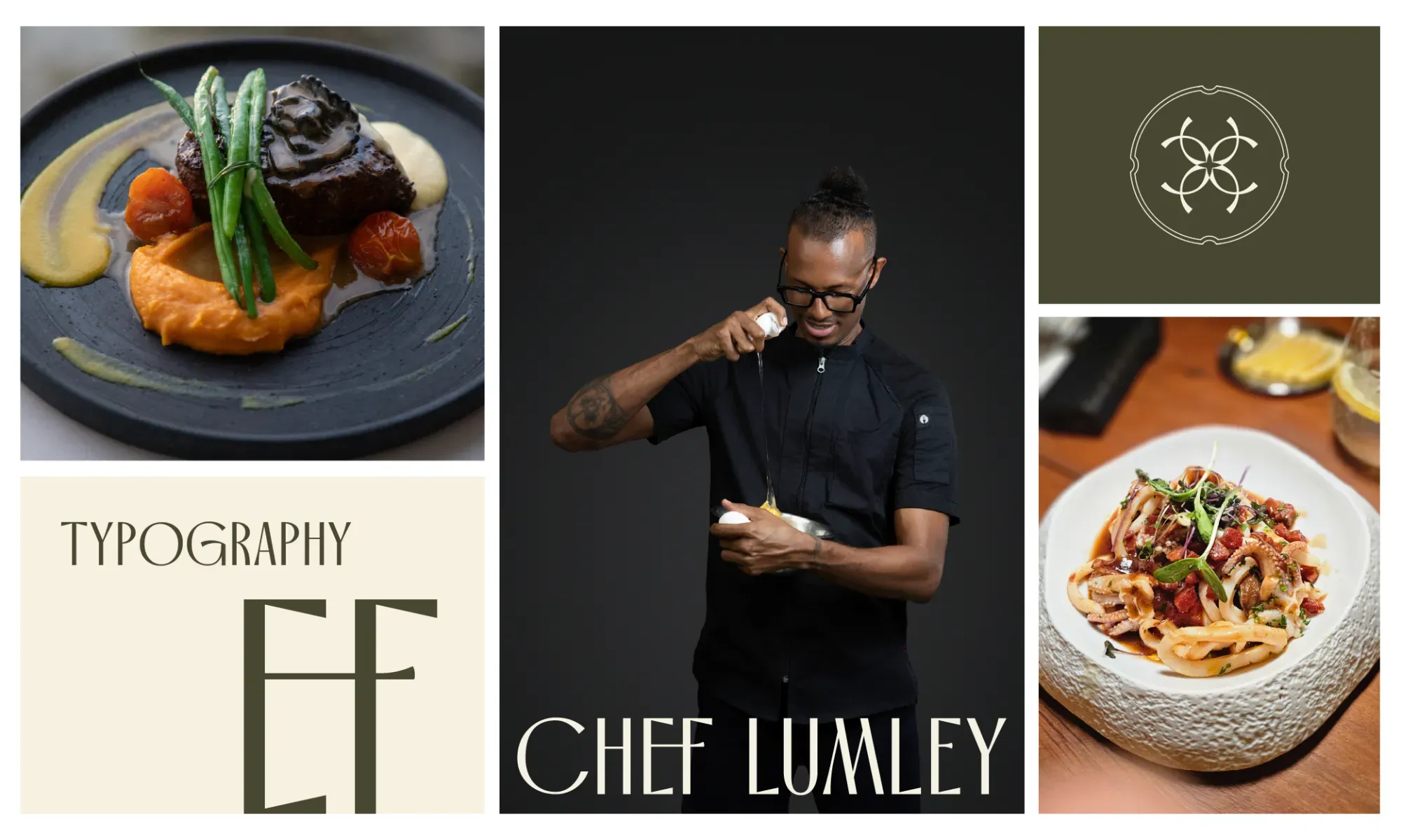 Chef Lumley brand identity, web design, blog work by Fluctus Design Studio — image 1 of 7