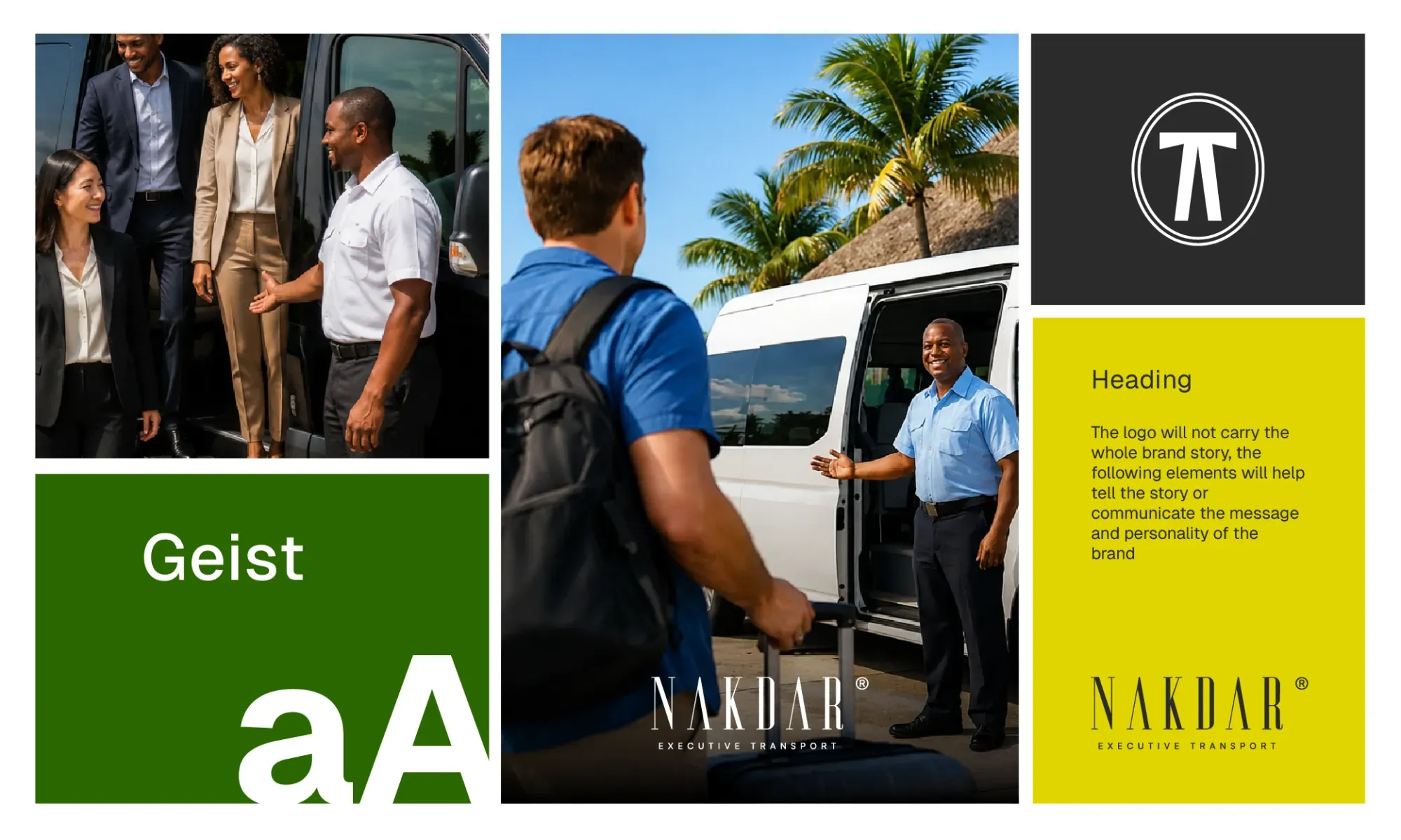 Nakdar Transport brand identity, collateral, website work by Fluctus Design Studio — image 3 of 6
